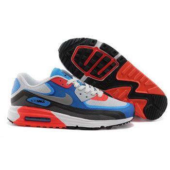 Nike Air Max Lunar 90 C3 0 Mens Shoes Blue White Red Silver Coupon Code
